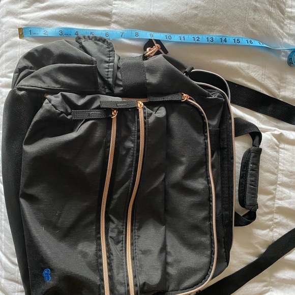 Nurse Work Bag Charcoal/Rose Gold - Picture 5 of 7